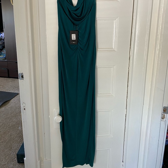 Fashion Nova cowl Neck Maxi Dress - Picture 3 of 5